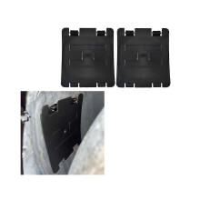 2 piezas 51717260397 Cubierta de faro con revestimiento de arco de rueda, protector contra salpicaduras