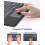 Inateck Tablet Keyboard with Touchpad, AI Function, Ultra Slim Bluetooth Keyboard for Windows/iPad OS/Android/iOS, 7-Color Backlight, Supports Self-De 8