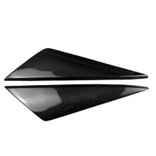 Faro anteriore per auto, cornice per faro, finitura in fibra di carbonio compatibile con Rohens Coupe