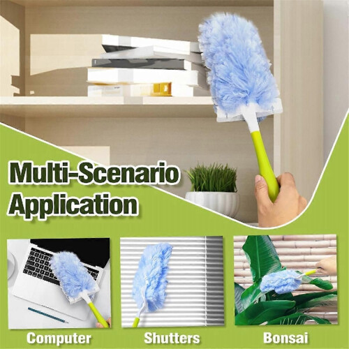 Electrostatic Duster Double-Sided Adsorption Household Duster Multi-Function Replacement Kit Accessories A 1