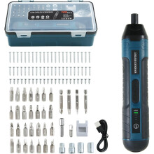 Electric Screwdriver 105in1 Cordless 3.6V LED Torque Tool for DIY Repair