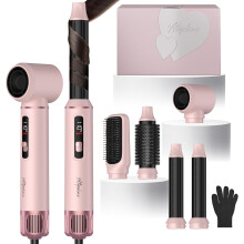 Hot Air Styler 5in1 1000W Hair Dryer Curler Brush for Women Styling
