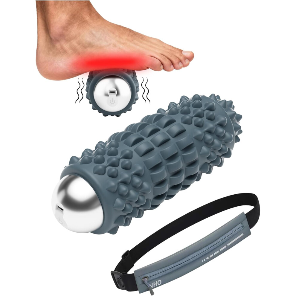 Irich Vibrating Massage Ball 4 Speed Deep Tissue Relief For Athletes Foot Pain
