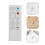 1Télécommande ABS Ventilateur Remplacement Purificateur Air 10