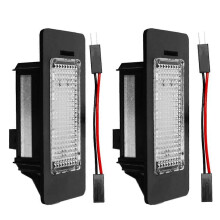 2 luci targa auto colorate lampeggianti e decodificabili compatibili con A1 A4 B8 A5 S5 A6 S6 A7 Q5