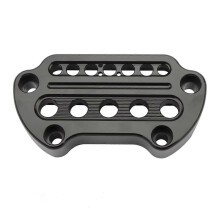 Motorrad-Blinker-Lenker-Oberteil-Code-Lenkerklemmstange-Erhöhung für Dyna 1995- 2006-