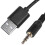 2X Car Wireless  Module Music Adapter Auxiliary Receiver Aux Audio USB 3.5mm Socket for  E90 E91 E92 E93 3