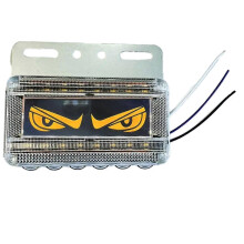 Luci di posizione laterali Eye 12V-24V Luci di posizione laterali a LED per camion, luci di sicurezza