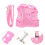 1Set Verstelbare Roze Huisdier Pulling Rope Met Mesh Vest 3