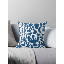 Abstrakcyjna poszewka na poduszkę inspirowana Matisse'em (1 sztuka)