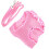 1Set Verstelbare Roze Huisdier Pulling Rope Met Mesh Vest 9
