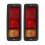 Mitsubishi Pajero SUV Rear Tail Light Lamps Pair Replacement 1