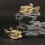 Multipurpose Brasses Tea Pet Sculpture Pufferfishes Office-2pcs 7