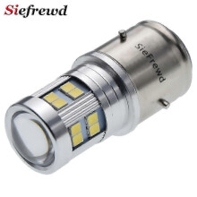 1Pcs BA21D LED Motorcycle Headlight 6V 12V 24V High Low Beam Motorbike Car Auto Front Headlight Bulb Scooter Moped Globe Light 6000K