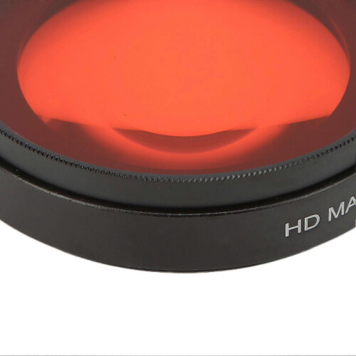 JUNESTAR Κάμερα Δράσης με Κόκκινο Φίλτρο 58mm, Φίλτρο Κατάδυσ 2