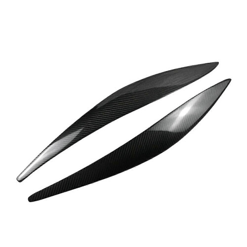 Car Front Headlight Eyebrow Carbon Fiber for - W117