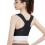 Breathable Back Postured Corrector Back Brace Support-Black B 1