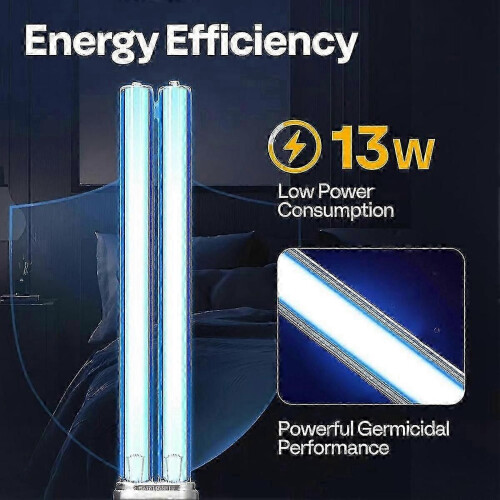 Πακέτο 2 ανταλλακτικών λαμπτήρων UV-C 13W για φίλτρο βιολογι 2