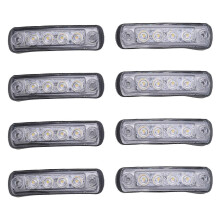 8Pcs 24V Truck LED Sun Visor Light Sunshade Light for MAN Truck TGX Truck TGS 81252606121