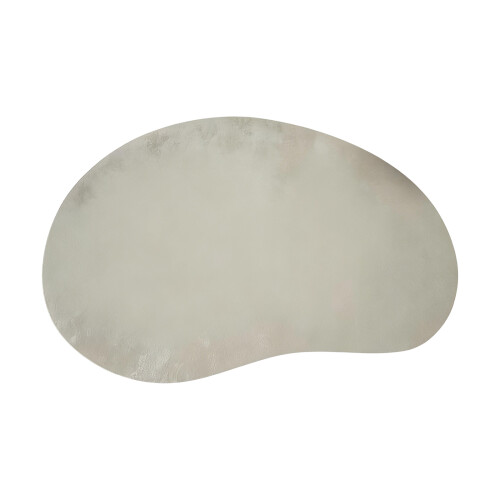 Easyly Clean PU Placemat with Velvets Texture-jade green