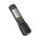 Zoom Flashlight Car Portable Work Light Multi-Function Outdoor Flashlight LED Warning Searchlight Black 1