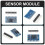 Sensor Module GY-BNO055 9Dof 9-Axis Sensor AHRS Acceleration Gyro Magnetic Field Multi-Function Module 8