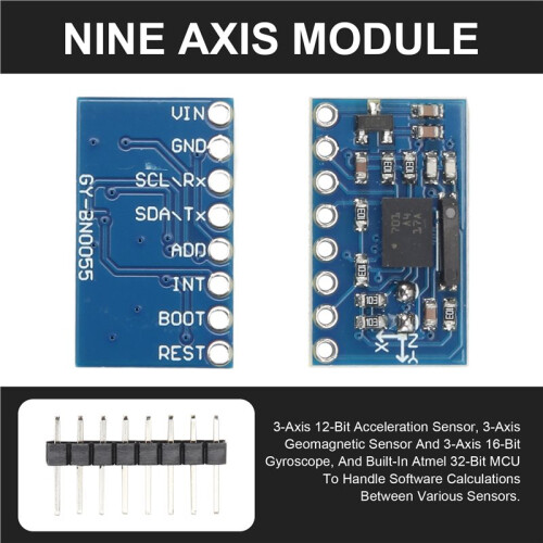 Sensor Module GY-BNO055 9Dof 9-Axis Sensor AHRS Acceleration Gyro Magnetic Field Multi-Function Module 2