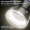 IL37 Microscope Polarized LED Ring Light Lamp Anti Illuminators Source Eliminating Reflections 2