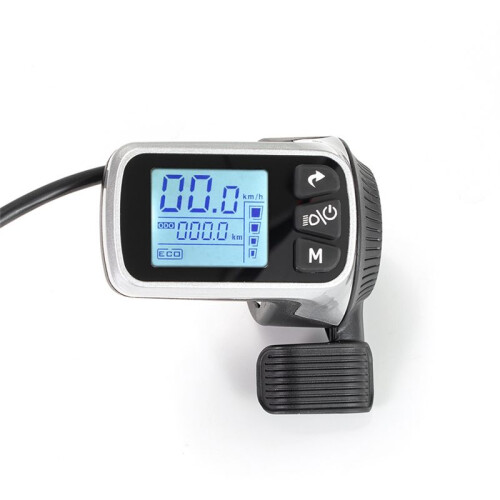 Electric Bike Controller Electric Scooter Controller 124DX 24V/36V/48V 500W Brushless Controller with LCD Display Panel 2
