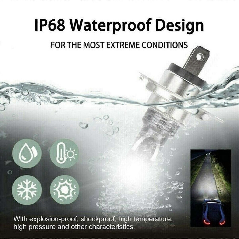 2Pcs Front Fog Canbus Bulb H7 12Smd Led Fog Lamp Bulb Light 9152359340427