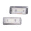 2 Pcs Plate Light 18 LED 3528SMD White License Plate Light for E46 1