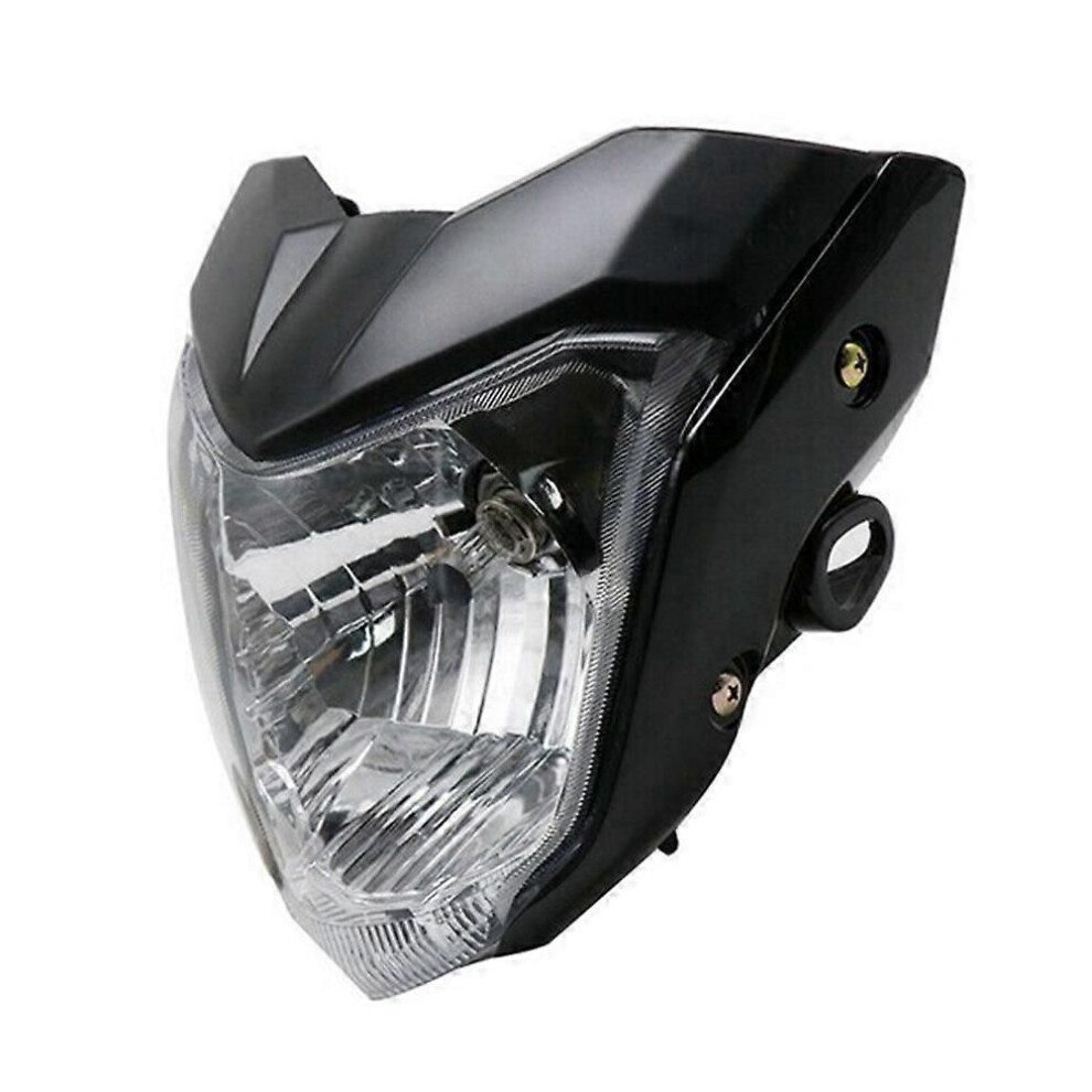Motorcycle Headlight For Fz16 Ys150 Fzer150 Amber/Black 9152359340922