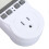 Plug Temperature Controller Outlet Backlit Digital Cooling and Heating Timer Plug with Sensor US Plug 120V 15A 1800W US Plug 3