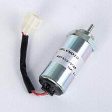 Válvula solenoide de interruptor de apagado de excavadora 12V 897329-5680 8973295680 compatible con