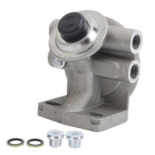 Oil Filter Base Hand Priming Pump Fuel Filter Mounting Base M16X1.5MM 1?14" Spin On Mount