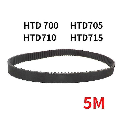 HTD 5M kuggrem 10mm 15mm 20mm bredd för drivsystem 700 705 710 715