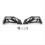 Off-Road LED Light Bar Mounting Bracket Kit compatible for High 1
