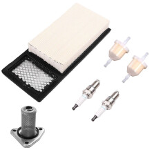 Kit de filtro de aire, aceite y combustible para carrito de golf compatible con EZGO 4 tiempos 295cc