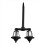 Outdoor Waterproof Hexagonal Ground Plug Light, Solar Post Light 1