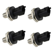 4 piezas 0281002909 Sensor de presión del riel de combustible compatible con HHYUNDAI
