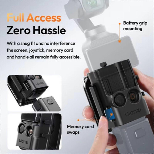 PK-15 Magnetic Mount Protective Case compatible for Pocket 3 1