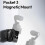 PK-15 Magnetic Mount Protective Case compatible for Pocket 3 3