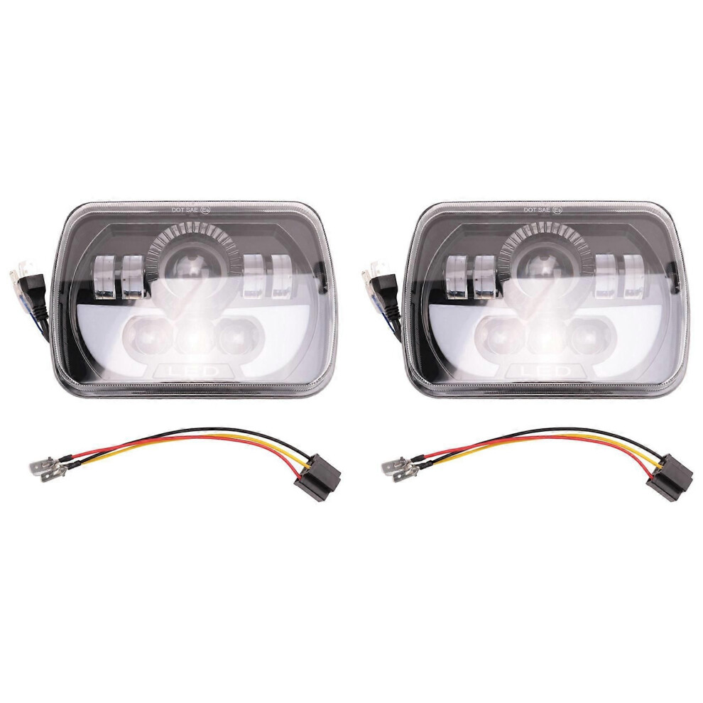 2X 300W 5X7 Led Headlights Led Sealed Beam Head With High Low Beam Led Head For Jeep Wrangler Yj Cherokee Xj Light 9319739929980