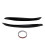 Gloss Black Car Headlight Eyelids for TT 8J 2006-2014 1