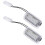 2Pcs compatible for LED Courtesy Door Light Bulb White 1