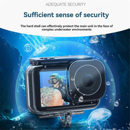 is Suitable for Action5 Pro Waterproof Shell Action4/3 Sports Camera Waterproof Shell Accessories 2