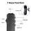 7-Key Universal Car Steering Wheel Buttons Multi-Functional Car Audio GPS Navigation DVD Android Wir 4