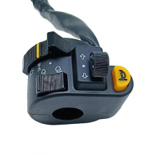 Compatible con interruptor de bocina, faro, luz antiniebla, intermitente, ATV, scooter y triciclo.