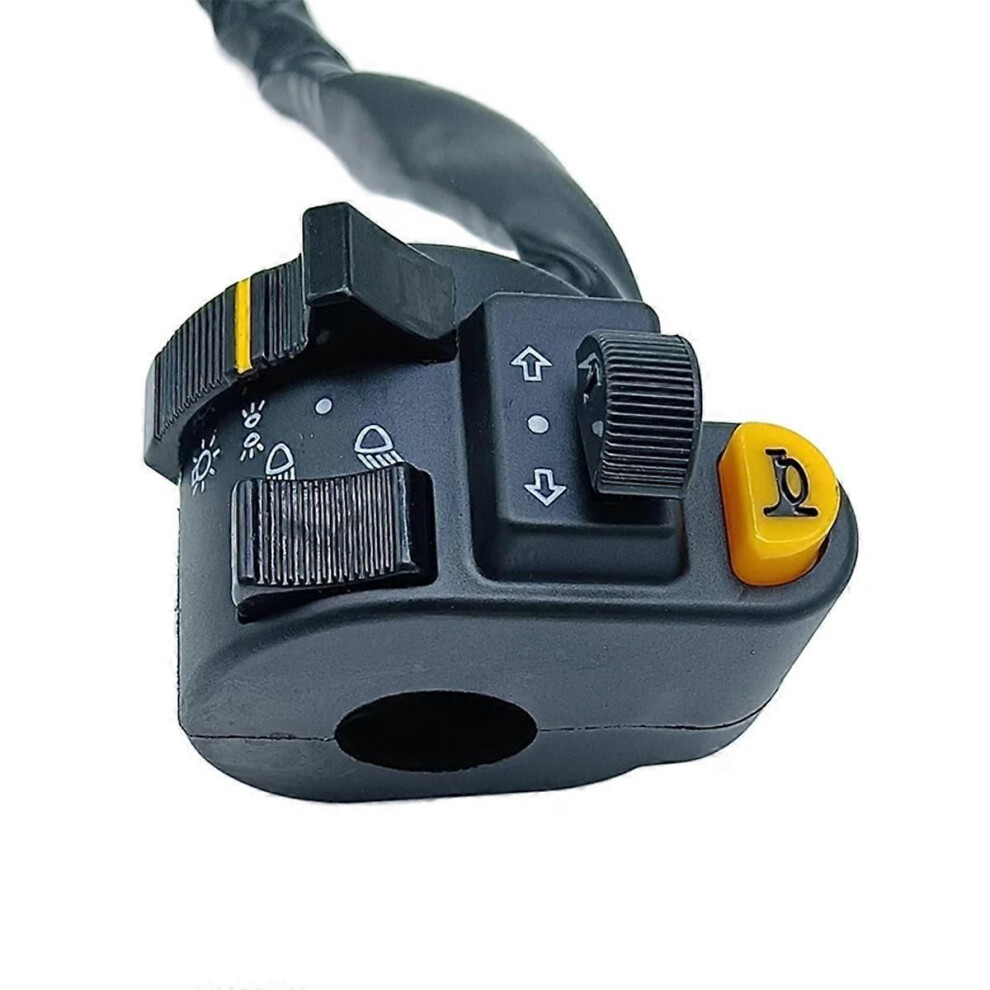 Compatible For Horn Head Fog Turn Signal Atv Scooter Tricycle Switch Light 9152359344968