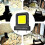 LED Work Light Waterproof Power Tool Accessorie Lithium Battery Work for Flood Lighting, Outdoor Co 2